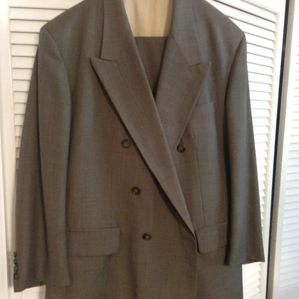 Savile Row double breasted suit